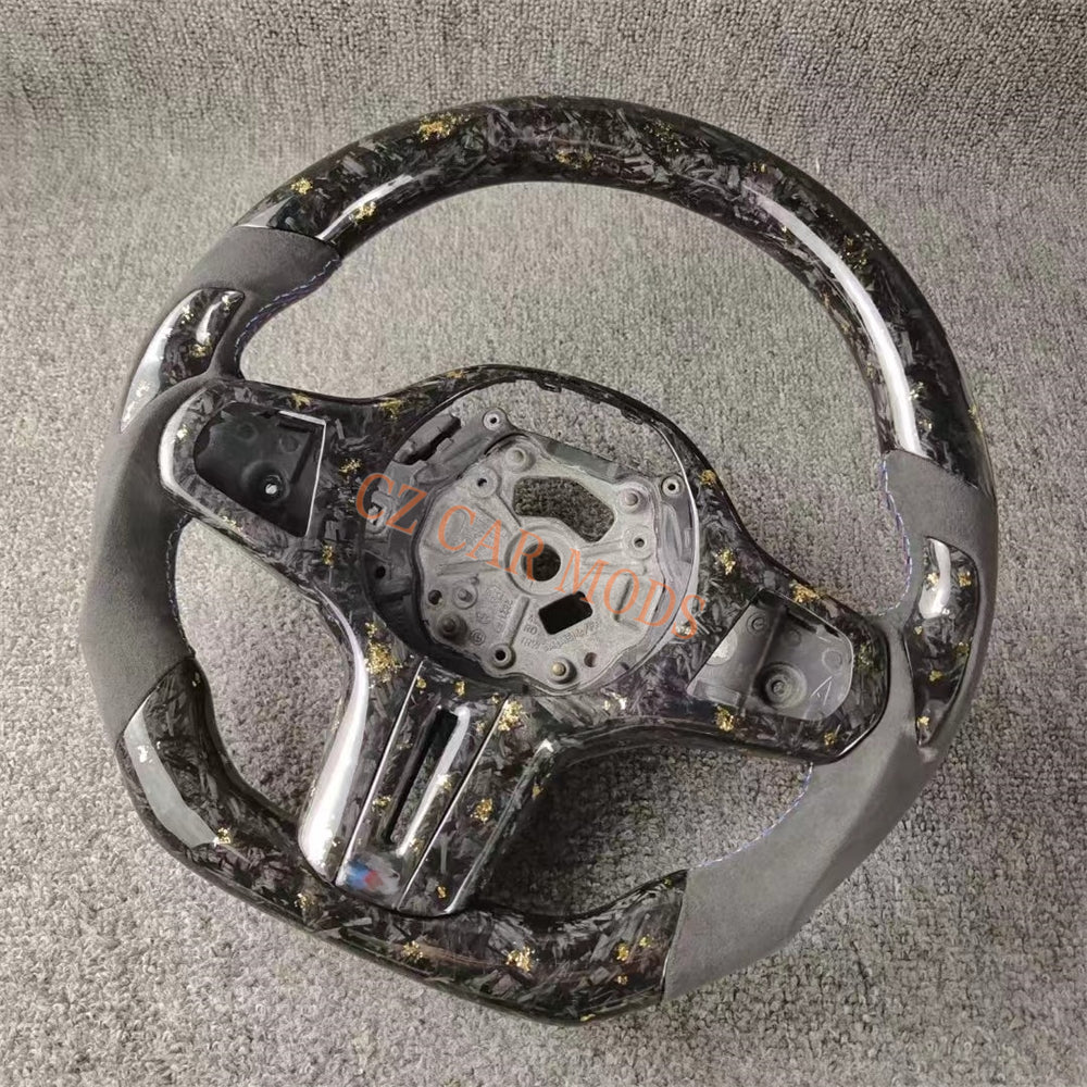 Customized Forged Carbon Fiber Steering Wheel Auto Accessory Steering Wheel Re-manufactured For 2018 2019 2020 2021 2022 BMW M8