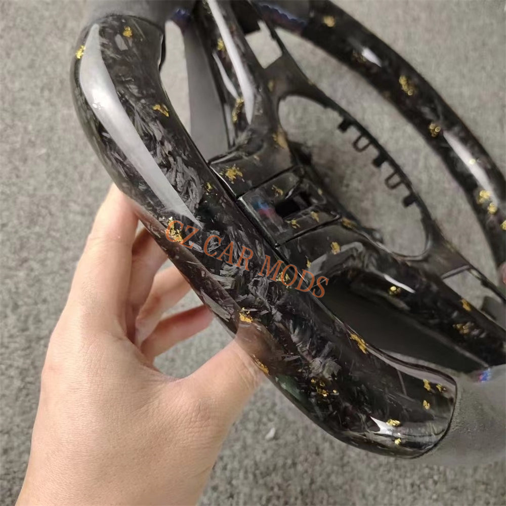 Customized Forged Carbon Fiber Steering Wheel Auto Accessory Steering Wheel Re-manufactured For 2018 2019 2020 2021 2022 BMW M8