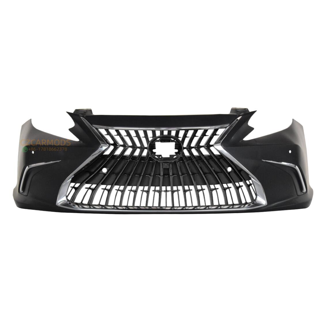 Car Body Kits for LEXUS ES ES300h ES350 2013-2018 Upgrade 2023 LOOK Front Bumper Grille  rear bumper