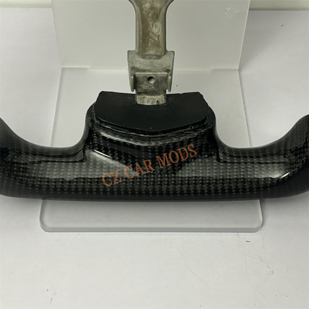 Customized Brand New Perforated Leather Carbon Fiber Steering Wheel Auto Accessory Red Strip For Chevrolet Corvette C6 2005 2006 2007 2008 2009 2010 2011 2012 2013