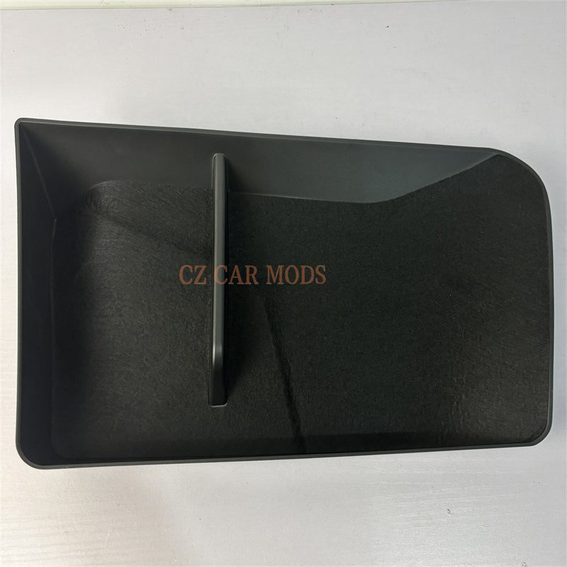 Car Navigation Screen Rear Storage Boxes Center Console Organizer Dash Tray Storage Box For 2023 2024 RX350 RX350h RX450h RX500h