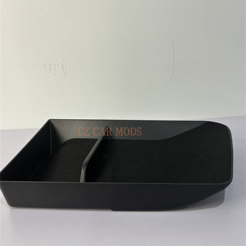 Car Navigation Screen Rear Storage Boxes Center Console Organizer Dash Tray Storage Box For 2023 2024 RX350 RX350h RX450h RX500h