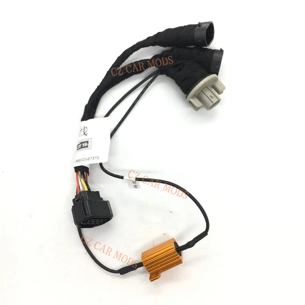 Car Headlight Adapter Wire For 2016 2017 2018 2019 2020 Honda Civic Modify Halogen to LED