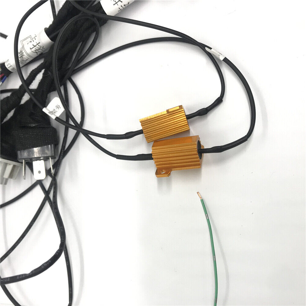 Adapter Wire Harness For 2021 HONDA FIT JAZZ Headlight Modified Halogen to LED